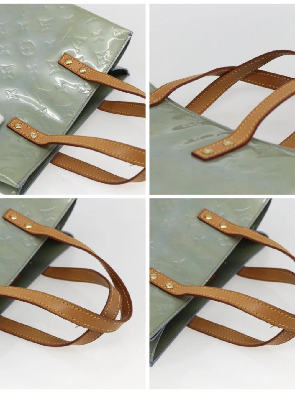 LOUIS VUITTON Monogram Vernis Reade MM Hand Bag Lavande M91226 LV Auth hk3338 - Picture 16 of 16